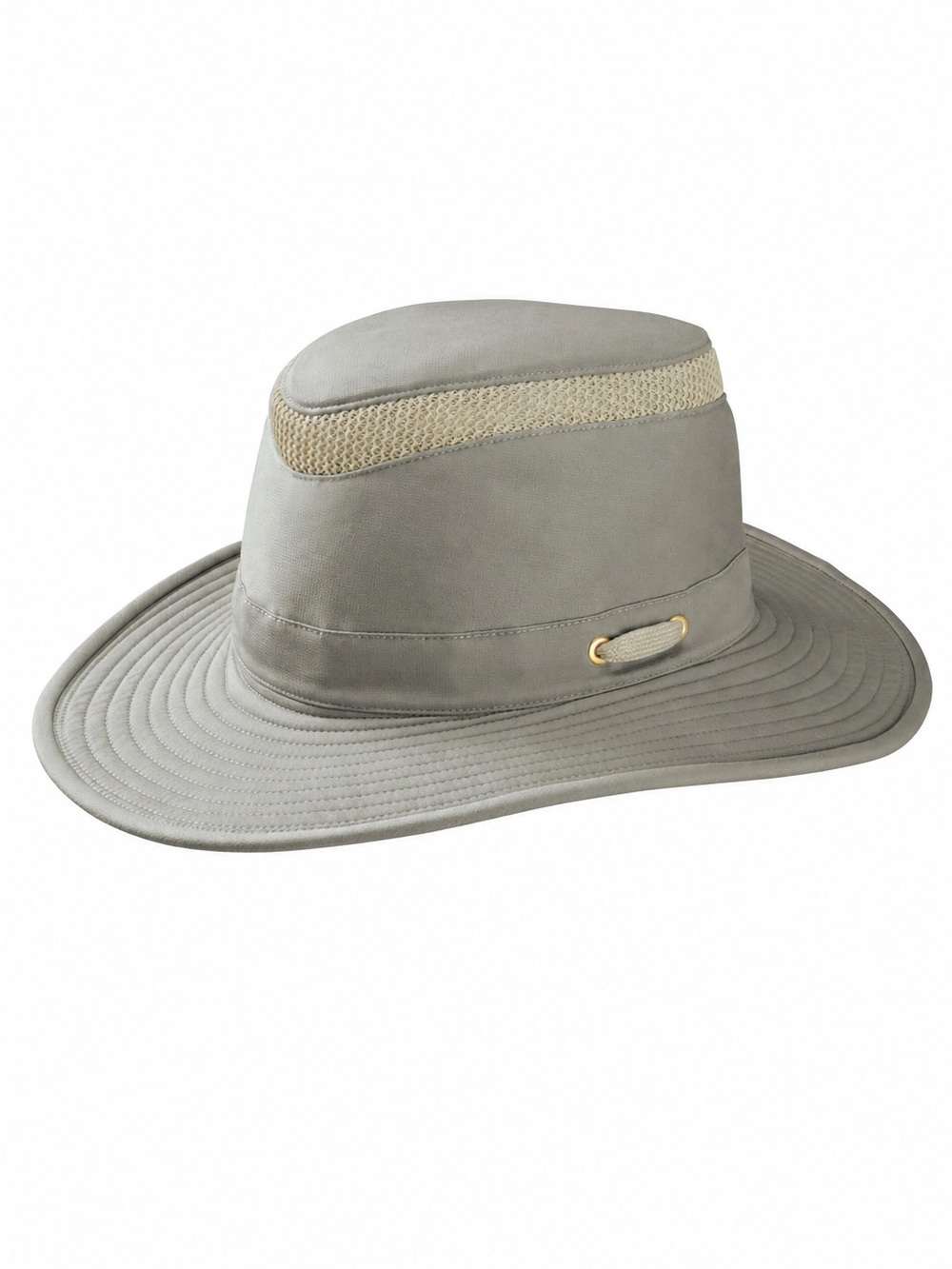 Tilley T4MO Organic Airflo Hat Khaki Olive 7 1/4”Safari Outdoor Sun Hat NWOT